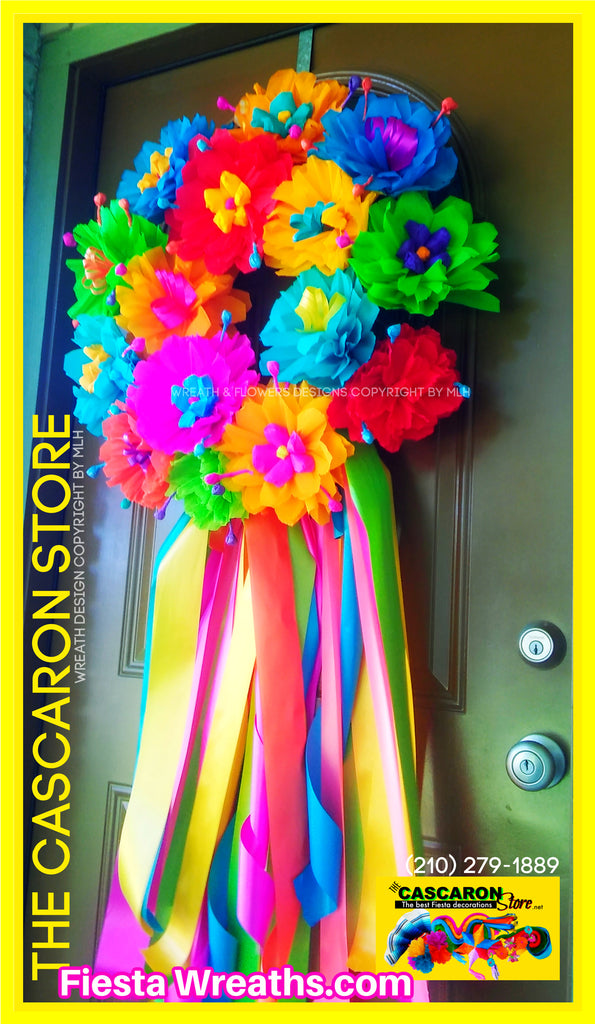 Welcome to the Party: The Most Gorgeous Fiesta Wreaths to Greet You!